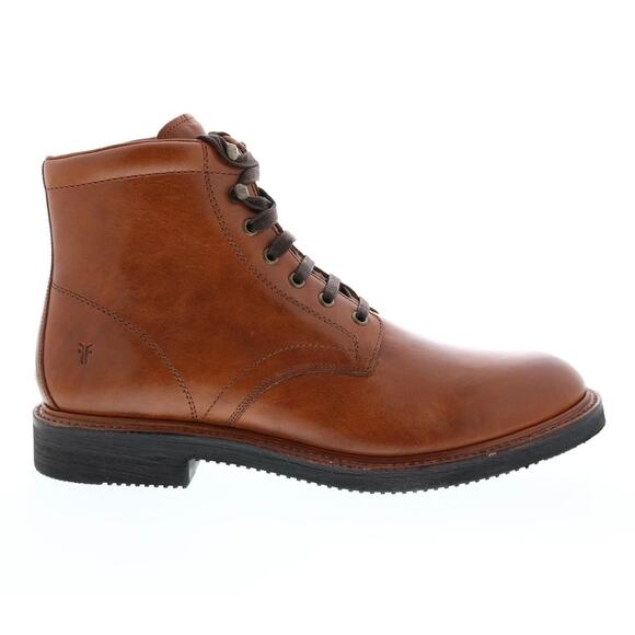 Frye Men's Gordon Lace Up Casual Boots Brown Soft Leather Size 10 NWOB Comfy - Picture 1 of 11